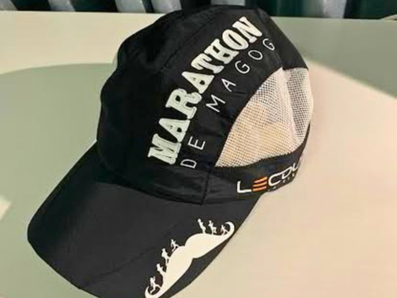 Casquette de course personnalisée